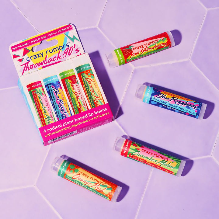 Throwback Mix: 90's Edition  -  4 Pack Gift Box
