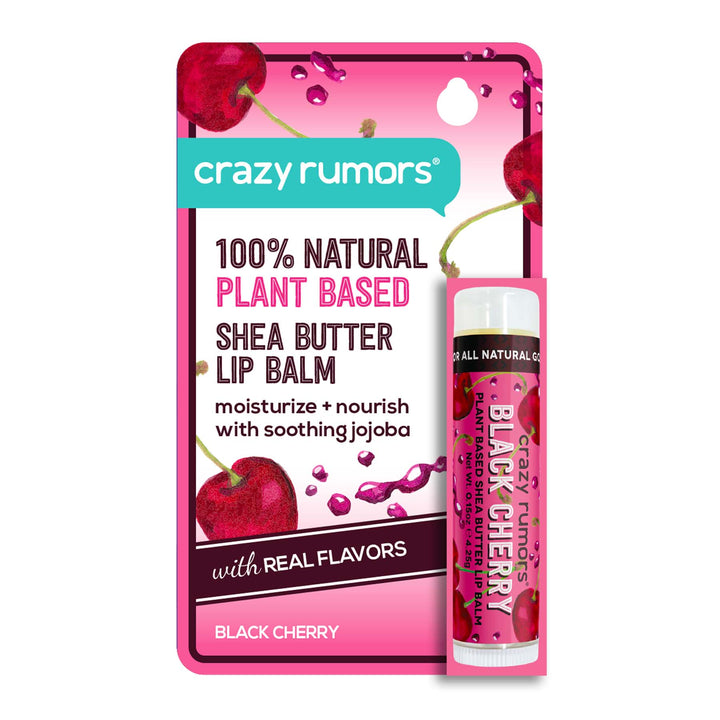 Black Cherry Lip Balm: Hang Card Gift Box