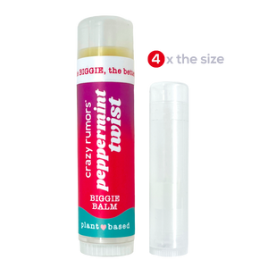 BIGGIE Peppermint Twist Lip Balm