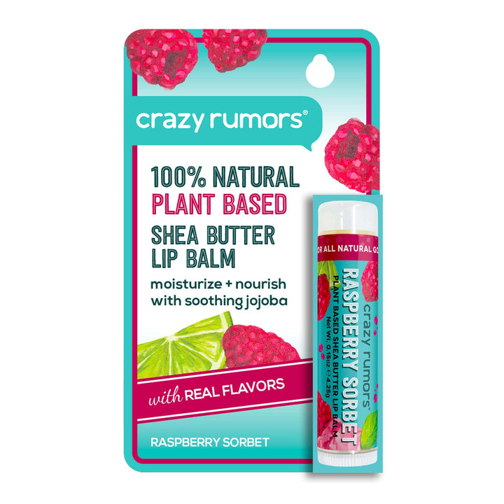 Raspberry Sorbet Lip Balm: Hang Card Gift Box