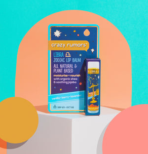 Libra - Zodiac Lip Balm Hang Card Gift Box