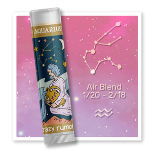 Aquarius - Zodiac Lip Balm POP