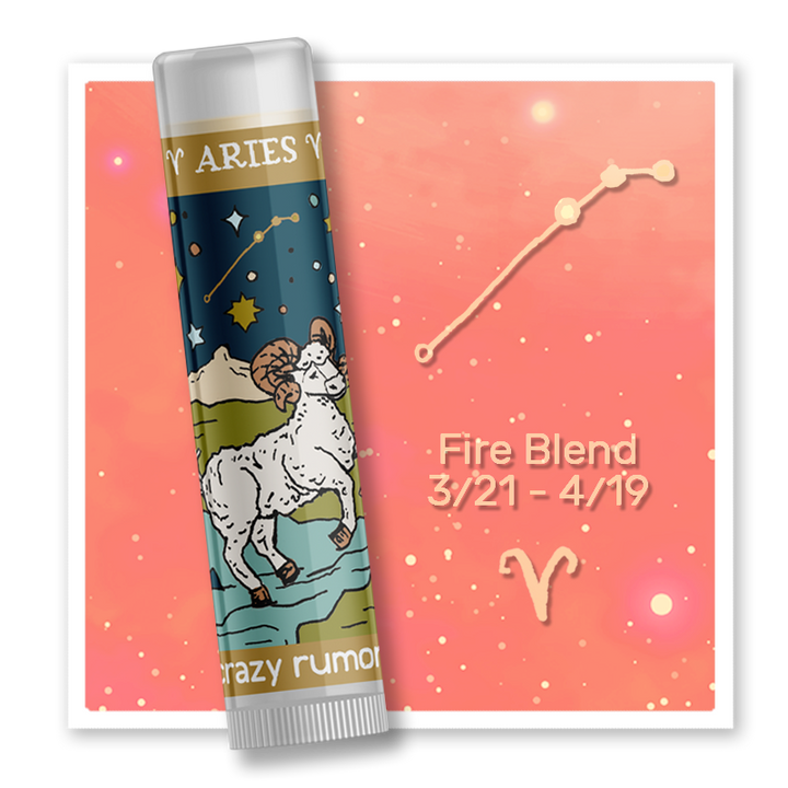 Aries - Zodiac Lip Balm POP