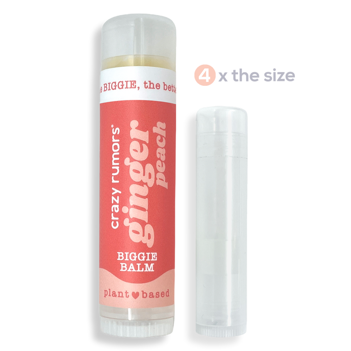 BIGGIE Ginger Peach Lip Balm