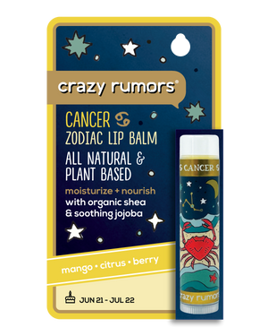 Cancer - Zodiac Lip Balm Hang Card Gift Box