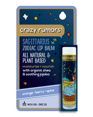 Sagittarius - Zodiac Lip Balm Hang Card Gift Box
