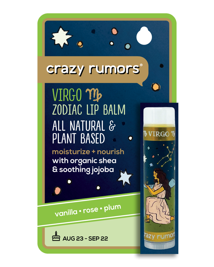 Virgo - Zodiac Lip Balm Hang Card Gift Box
